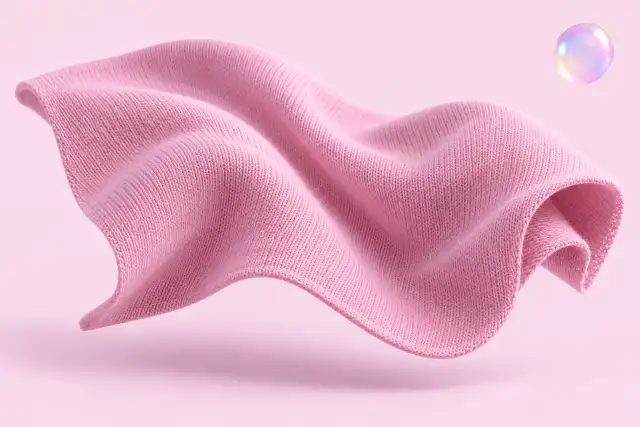 ภาพขยายของภาพจำลองผ้า Soft Feel ในธีม YOUR TEE สร้างด้วย AI