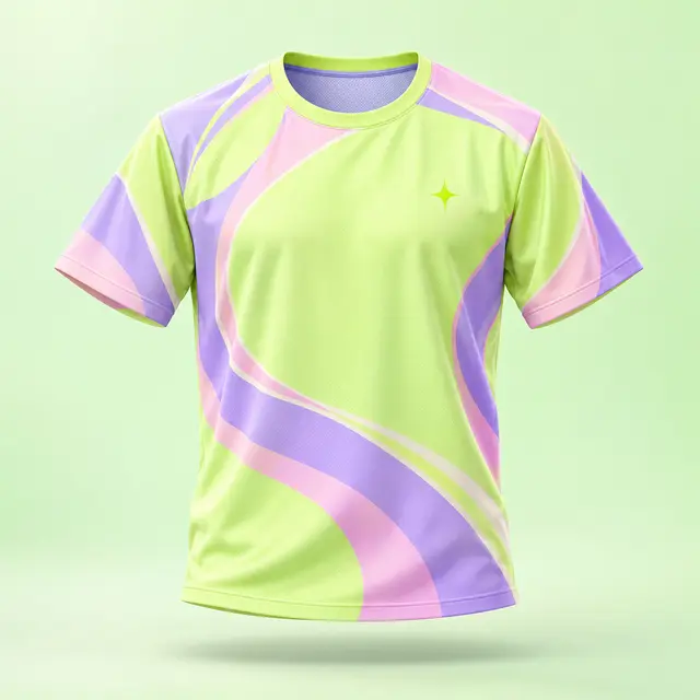 เสื้อกีฬา ภาพม็อกอัปตัวอย่างในโทนสี YOUR TEE